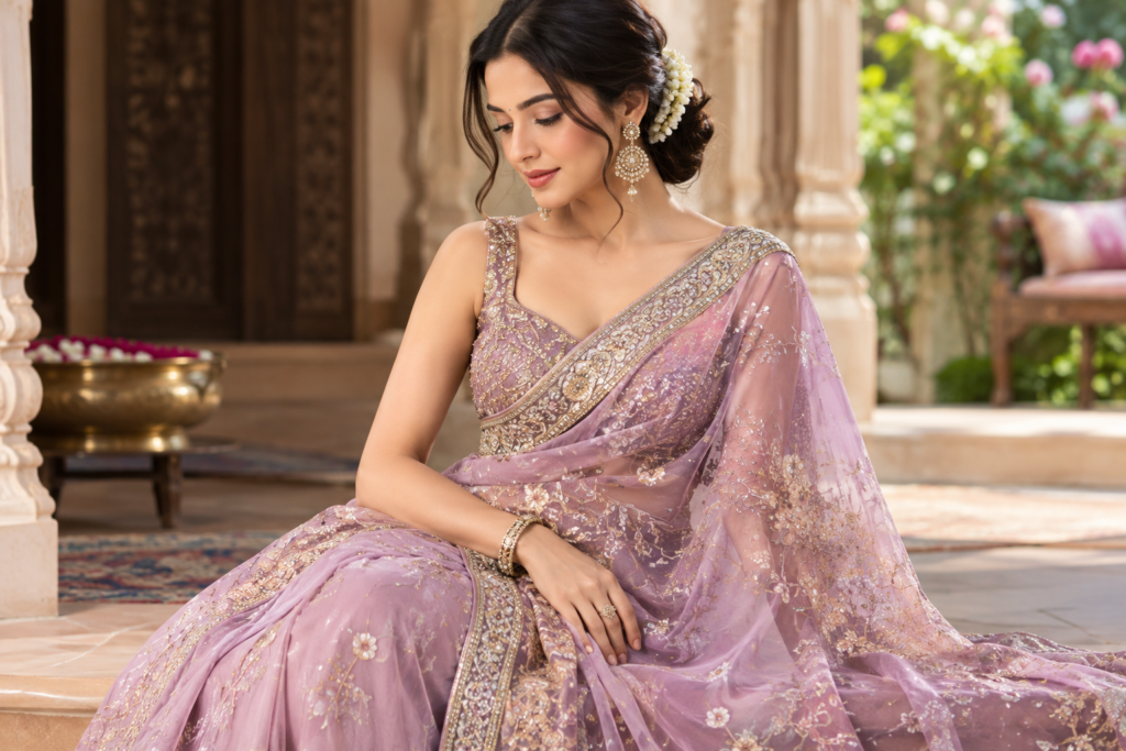 Designer saree trends and celebrity styles